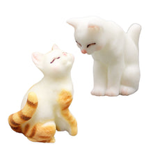 Load image into Gallery viewer, Cute Cat Family Figurines Miniature Cartoon Animal Decor Resin Figure Craft Ornament Micro Landscape Kawaii Desk DIY Accessories For Home Decoration Kids Gift
