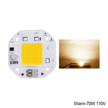Load image into Gallery viewer, Welding Free 50W 70W 100W COB Chip Integrated LED Light Beads Emitting Diode 220V 110V for Spotlight Floodlight Smart IC No Need Driver Warm White
