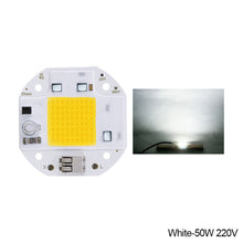 Load image into Gallery viewer, Welding Free 50W 70W 100W COB Chip Integrated LED Light Beads Emitting Diode 220V 110V for Spotlight Floodlight Smart IC No Need Driver Warm White
