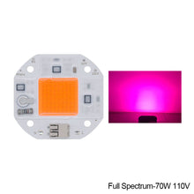 Load image into Gallery viewer, Welding Free 50W 70W 100W COB Chip Integrated LED Light Beads Emitting Diode 220V 110V for Spotlight Floodlight Smart IC No Need Driver Warm White
