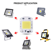 Load image into Gallery viewer, 110V 220V LED Chip 20W 30W 50W COB Chip No Need Driver Smart IC LED Lamp Beads for Flood Light Spotlight Lampada DIY Lighting Warm White
