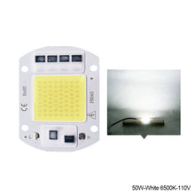 Load image into Gallery viewer, 110V 220V LED Chip 20W 30W 50W COB Chip No Need Driver Smart IC LED Lamp Beads for Flood Light Spotlight Lampada DIY Lighting Warm White
