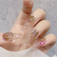 Load image into Gallery viewer, Nail Art Shaped Mixed Flat Bottom Diamond Shiny Symphony Aurora Ice Transparent Nail Diamond Jewelry Manicure Art Accessories
