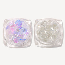 Load image into Gallery viewer, 1 Box Nail Art Polarized Symphony Heart Diamond Shiny Pearl Heart Shaped Three-dimensional Nail Decoration Manicure Accessories
