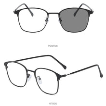 Load image into Gallery viewer, Fashion Anti Blue Light Color Changing Sunglasses Metal Frame Retro Sunglasses Outdoor Sunglasses For Men Women
