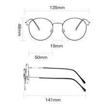 Load image into Gallery viewer, Retro Color Changing Anti-blue Light Glasses Fashion Metal Frame Flat Glasses Outdoor Activities Sunglasses For Men Women
