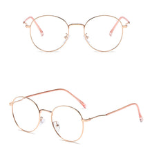 Load image into Gallery viewer, Retro Color Changing Anti-blue Light Glasses Fashion Metal Frame Flat Glasses Outdoor Activities Sunglasses For Men Women
