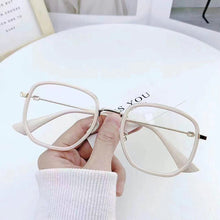 Load image into Gallery viewer, Retro Anti Blue Light Glasses Metal Glasses Frame Fashion Comfortable Transparent Glasses For Women Men

