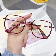 Load image into Gallery viewer, Retro Anti Blue Light Glasses Metal Glasses Frame Fashion Comfortable Transparent Glasses For Women Men
