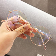 Load image into Gallery viewer, Cute Anti Blue Light Glasses Panda Decorative Metal Glasses Frame Fashion Comfortable Transparent Glasses For Women
