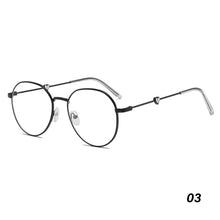 Load image into Gallery viewer, Literary Retro Anti Blue Light Glasses Heart Decorative Metal Glasses Frame Comfortable Transparent Glasses For Women
