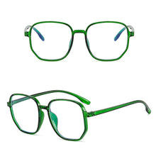 Load image into Gallery viewer, Fashion Large Frame Anti-Blue Light Glasses Polygonal Frame Flat Glasses Comfortable Transparent Glasses
