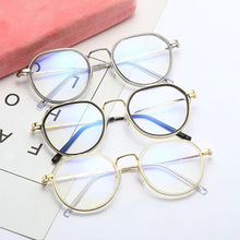 Load image into Gallery viewer, Fashion Anti Blue Light Glasses Polygonal Frame Flat Glasses Comfortable Transparent Glasses For Women
