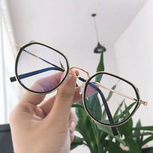 Load image into Gallery viewer, Fashion Anti Blue Light Glasses Polygonal Frame Flat Glasses Comfortable Transparent Glasses For Women
