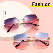 Load image into Gallery viewer, Fashion Frameless Sunglasses UV Protection Sunglasses Simple Personality Sunglasses Outdoor Glasses For Women
