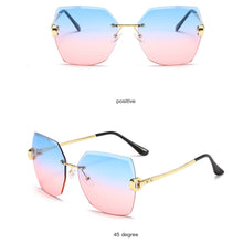 Load image into Gallery viewer, Fashion Frameless Sunglasses UV Protection Sunglasses Simple Personality Sunglasses Outdoor Glasses For Women
