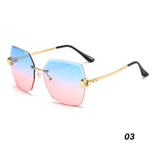 Load image into Gallery viewer, Fashion Frameless Sunglasses UV Protection Sunglasses Simple Personality Sunglasses Outdoor Glasses For Women
