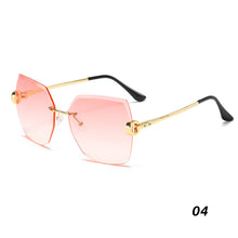 Load image into Gallery viewer, Fashion Frameless Sunglasses UV Protection Sunglasses Simple Personality Sunglasses Outdoor Glasses For Women
