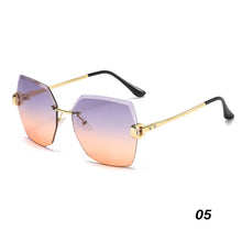 Load image into Gallery viewer, Fashion Frameless Sunglasses UV Protection Sunglasses Simple Personality Sunglasses Outdoor Glasses For Women
