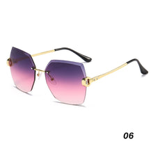 Load image into Gallery viewer, Fashion Frameless Sunglasses UV Protection Sunglasses Simple Personality Sunglasses Outdoor Glasses For Women
