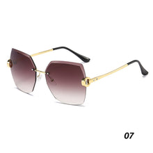 Load image into Gallery viewer, Fashion Frameless Sunglasses UV Protection Sunglasses Simple Personality Sunglasses Outdoor Glasses For Women
