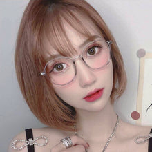 Load image into Gallery viewer, Polygonal Frame Anti Blue Light Glasses Lightweight Flat Glasses Fashion Comfortable Transparent Glasses
