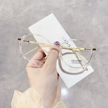 Load image into Gallery viewer, Polygonal Frame Anti Blue Light Glasses Lightweight Flat Glasses Fashion Comfortable Transparent Glasses
