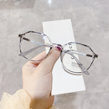 Load image into Gallery viewer, Polygonal Frame Anti Blue Light Glasses Lightweight Flat Glasses Fashion Comfortable Transparent Glasses
