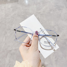 Load image into Gallery viewer, Polygonal Frame Anti Blue Light Glasses Lightweight Flat Glasses Fashion Comfortable Transparent Glasses
