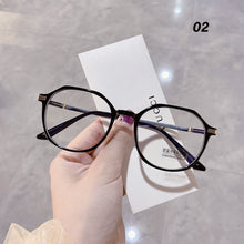Load image into Gallery viewer, Polygonal Frame Anti Blue Light Glasses Lightweight Flat Glasses Fashion Comfortable Transparent Glasses
