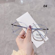 Load image into Gallery viewer, Polygonal Frame Anti Blue Light Glasses Lightweight Flat Glasses Fashion Comfortable Transparent Glasses
