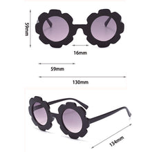 Load image into Gallery viewer, Kids Sunglasses Cute Sunflower Round Frame Frosted Frame Kids Sunglasses Fashionable Colorful Sunglasses For Boys Girls
