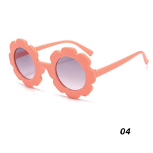 Load image into Gallery viewer, Kids Sunglasses Cute Sunflower Round Frame Frosted Frame Kids Sunglasses Fashionable Colorful Sunglasses For Boys Girls
