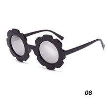 Load image into Gallery viewer, Kids Sunglasses Cute Sunflower Round Frame Frosted Frame Kids Sunglasses Fashionable Colorful Sunglasses For Boys Girls
