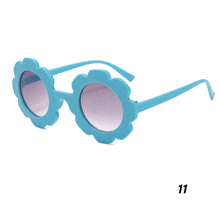 Load image into Gallery viewer, Kids Sunglasses Cute Sunflower Round Frame Frosted Frame Kids Sunglasses Fashionable Colorful Sunglasses For Boys Girls
