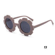 Load image into Gallery viewer, Kids Sunglasses Cute Sunflower Round Frame Frosted Frame Kids Sunglasses Fashionable Colorful Sunglasses For Boys Girls
