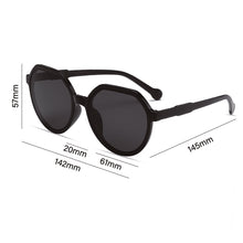 Load image into Gallery viewer, Fashion Simple Candy Color Sunglasses Personality Round Frame Sunglasses Outdoor UV Protection Sunglasses
