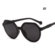 Load image into Gallery viewer, Fashion Simple Candy Color Sunglasses Personality Round Frame Sunglasses Outdoor UV Protection Sunglasses
