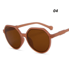 Load image into Gallery viewer, Fashion Simple Candy Color Sunglasses Personality Round Frame Sunglasses Outdoor UV Protection Sunglasses
