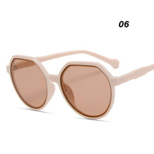 Load image into Gallery viewer, Fashion Simple Candy Color Sunglasses Personality Round Frame Sunglasses Outdoor UV Protection Sunglasses
