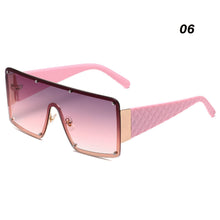 Load image into Gallery viewer, Fashion Large Frame One Piece Sunglasses Square Frameless Sunglasses Personality Outdoor UV Protection Sunglasses
