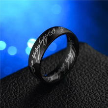 Load image into Gallery viewer, 6mm Titanium Ring Fashion Stainless Steel Ring Casual Finger Jewelry Smooth Couple Ring Classic Love Women Men Birthday gifts
