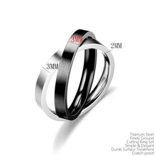 Load image into Gallery viewer, Rotating Titanium Stainless Steel Ring Anxiety Fidget Rings Spinner Finger Ring Anti Stress Ring Women Men Punk Rock Gift
