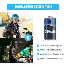 Load image into Gallery viewer, Bluetooth 5.0 Headset for Helmet Motorcycle Headphones Handsfree Moto Motor Bike Motorbike Wireless Intercom Earphone
