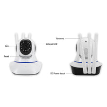 Load image into Gallery viewer, IPC-i100 Home Surveillance Camera Wireless WiFi Cloud Storage HD Monitor
