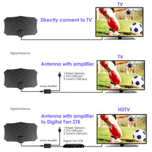 Load image into Gallery viewer, TV Aerial Indoor Amplified Digital HDTV Antenna 800 Miles 4K 1080P For DVB-T For Freeview TV for Life Local Channels
