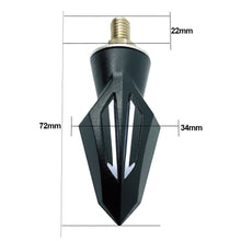 Load image into Gallery viewer, 2Pcs 12V 5LED Motorcycle LED Signal Lights Brake Turn Light Light Flowing Lamp Indicator Taillight
