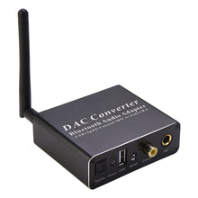 Load image into Gallery viewer, Audio DAC Decoder Adapter Bluetooth 5.0 Receiver Amp U-disk Player KTV microphone Adapter Optical Coaxial To Analog Converter
