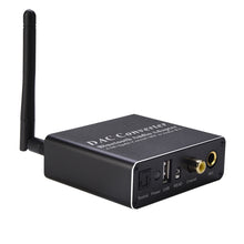 Load image into Gallery viewer, Audio DAC Decoder Adapter Bluetooth 5.0 Receiver Amp U-disk Player KTV microphone Adapter Optical Coaxial To Analog Converter
