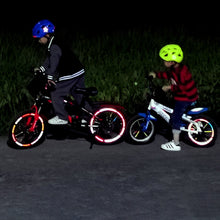 Load image into Gallery viewer, Bicycle Reflective Warning Stickers Bike Motorcycle Truck Car Night Safety Driving Honeycomb Reflector Strips Tape Film Decal
